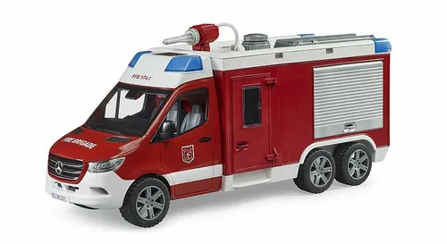 Bruder MB Sprinter Fire Service Rescue Vehicle + Light & Sound Module 1:16