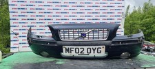 VOLVO S60 SALOON 4DR ST MK1 2002 DARK BLUE PEARL (NAUTIC) FRONT BUMPER MARKS
