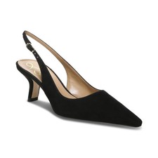 Women's Sam Edelman Bianka Slingback Pumps Black Suede