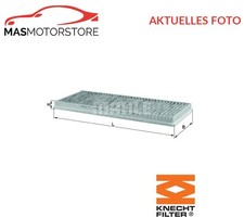 INNENRAUMFILTER POLLENFILTER KNECHT LAK 45 P FÜR VW PASSAT