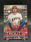 2025 Bowman Chrome Mike Trout - Trout’s Catch of the Day Cards - Angels #HS-6