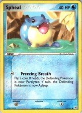 Spheal 74/101 Common Hidden Legends Pokemon Moderately Played on eBay