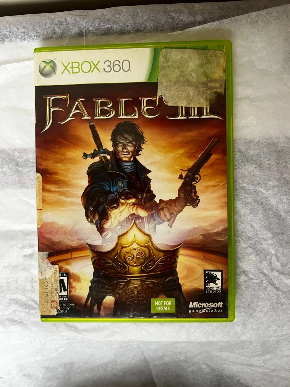 Fable III Fable 3 (Xbox 360, 2010) Complete w/ Manual - Tested Working Microsoft