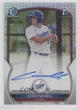 2023 Bowman Chrome Prospect HTA Choice Mojo Refractor /150 Chris Newell Auto 5h0