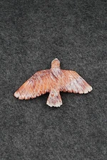 Eagle Zuni Fetish Carving - Erick Lonjose