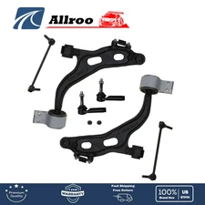New For 10-12 Ford Taurus Lincoln MKS Front Lower Control Arms Sway Bar Link Kit