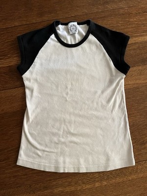 Vintage 1990s CHROME HEARTS Baby Tee / T-Shirt   One Size