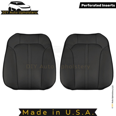2012-2015 Fits Lincoln MKX Leather Front Top Replacement Seat Covers Charcoal