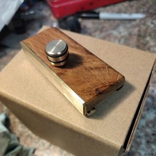 unique ENGLISH OAK Lapsteel Capo