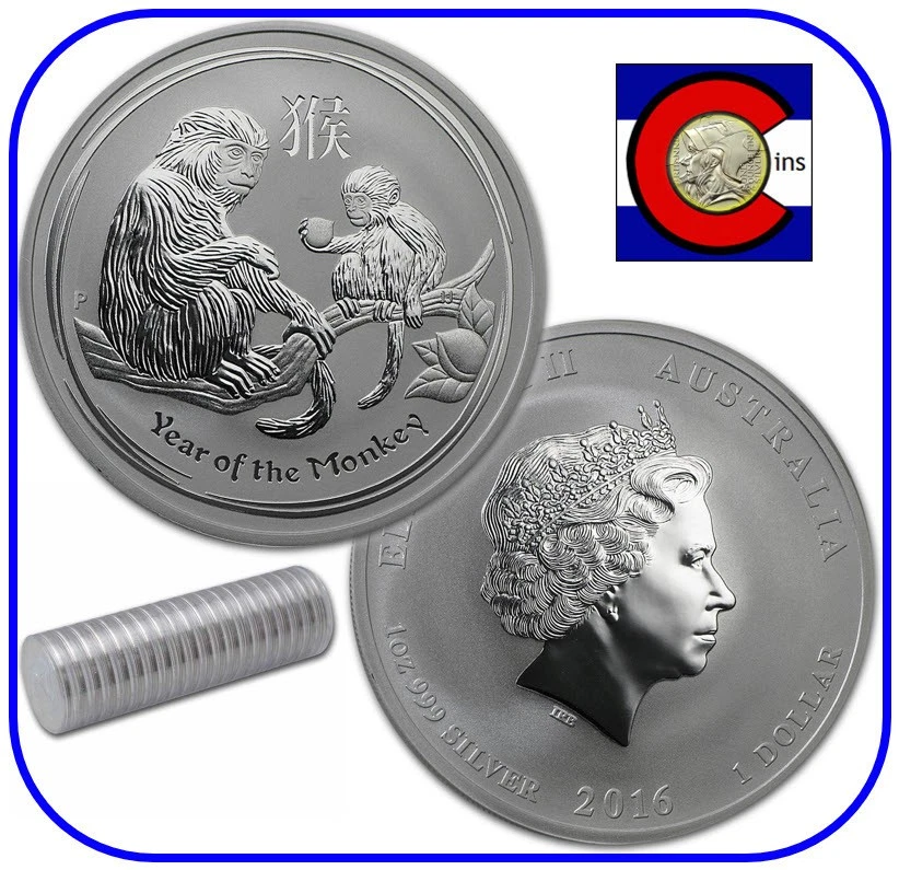 2016 Australian Lunar Silver Bullion Coins for sale | eBay