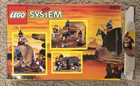 Lego Castle System Medieval Knights 6105  Box and Brochures ONLY 