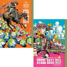 Image of JoJo's Bizarre Adventure: Part 7-Steel Ball Run by Hirohiko Araki: Volumes 3 + 4