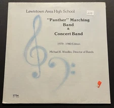 Lewistown High School Panther Marching & Concert Band LP 1980 SEALED Rare