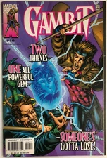 Gambit #10 Vol. 2 Direct Edition 1999 Marvel Comics VF/NM Sleeve & Board