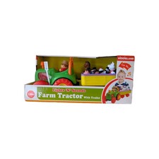 KIDDIELAND Lights N' Sounds Farm Tractor With Trailer 12M+ Interactive Toy TH