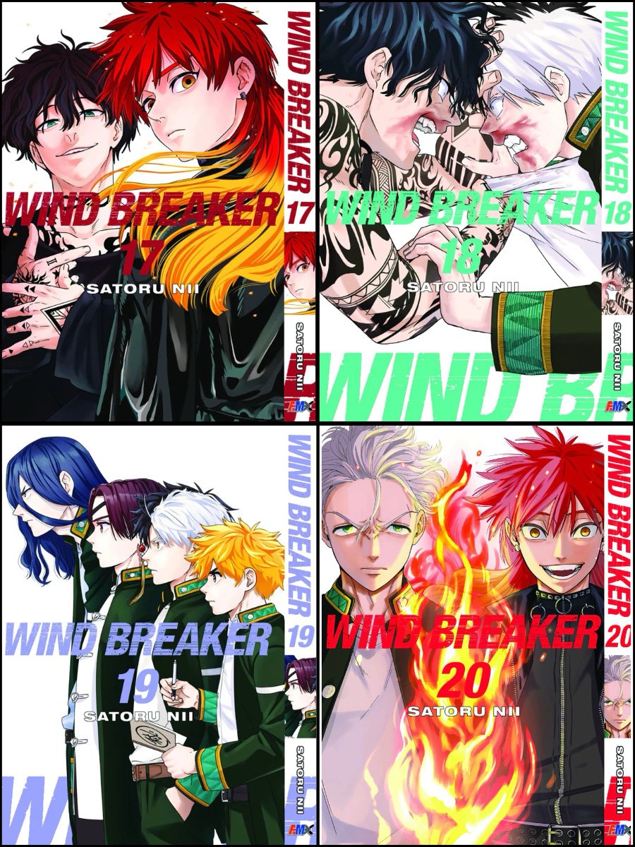 Wind Breaker Manga (Vol. 1-20) Full/Loose Set English Comic