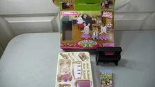 Sylvanian Families Calico Critters School Music Set Hopscotch Rabbit CC1485 Box