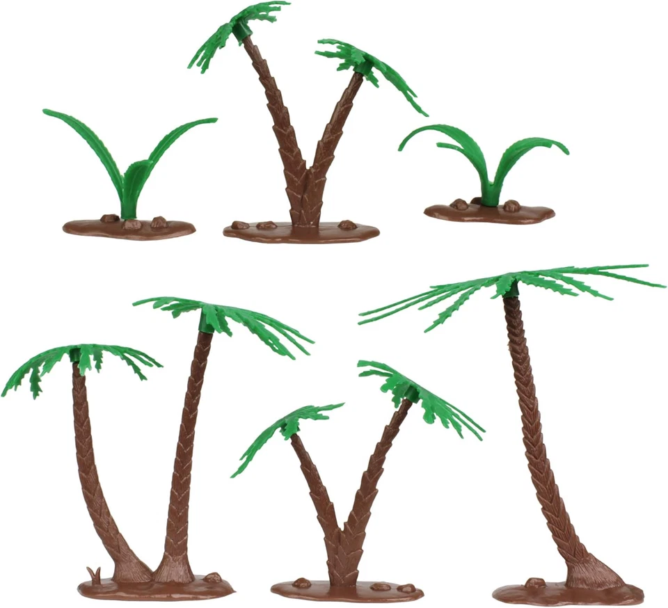BMC Classic Marx palmeiras e samambaias da selva - 16 peças acessórios de plástico para brinquedos - Imagem 3 de 4