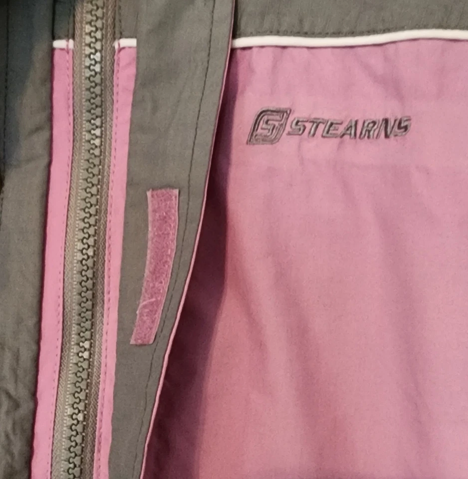 NWOT Stearns Purple Gray Rain Gear Jacket And Pants Set Men’s Size L - Image 3 of 4