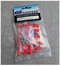 Vintage GS Racing 900003FO Fluorescent Orange 6.8mm Ball Rod End (Short) RC Car