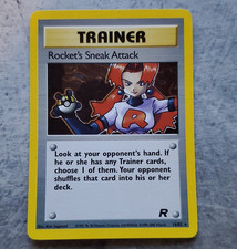 Pokémon TCG Team Rocket Rocket's Sneak Attack 16/82 Rare Holo Foil on eBay