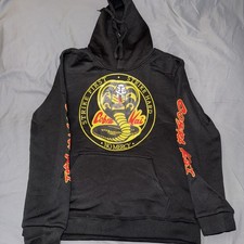 Cobra Kai Pullover Sweatshirt Hoodie Men's Medium Size