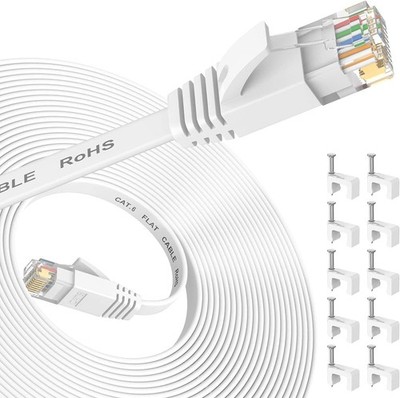 Ethernet-Kabel Cat 6, 7m, Rj45, Router Modem, Aufwärtskompatibel