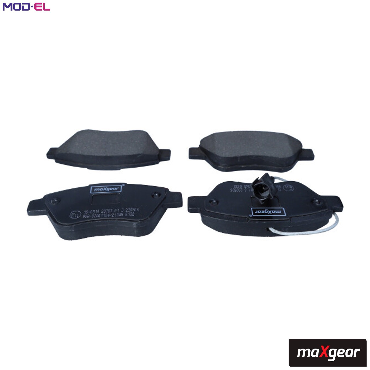 BRAKE PAD SET DISC BRAKE 19-0514 FOR ALFA ROMEO PEUGEOT FIAT FIORINO GRANDE 0.9L