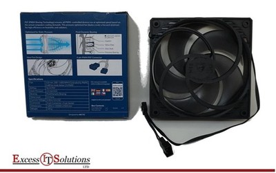 Arctic Cooling P12 PWM PST 120mm Lüfter mit Kabelsplitter (schwarz/transparent)