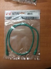 345U5E-003GRN NTW 3FT Cat5e UTP 568B.2 RJ45 50U Gold. Free Shipping  