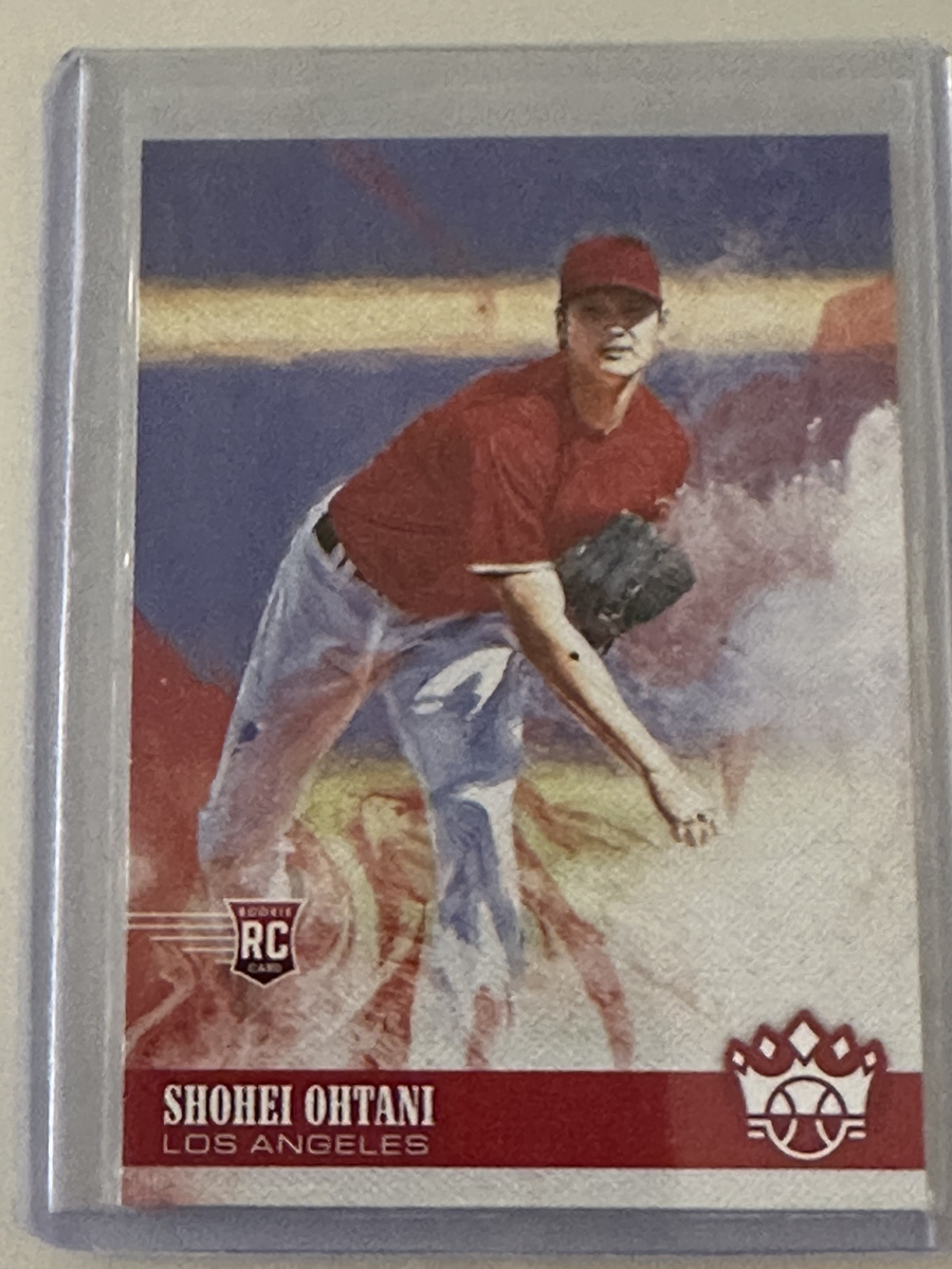その他 2018 Diamond Kings Shohei Ohtani 2018 Shohei Ohtani Diamond Kings Facing Right #76 ISA 10 Gem