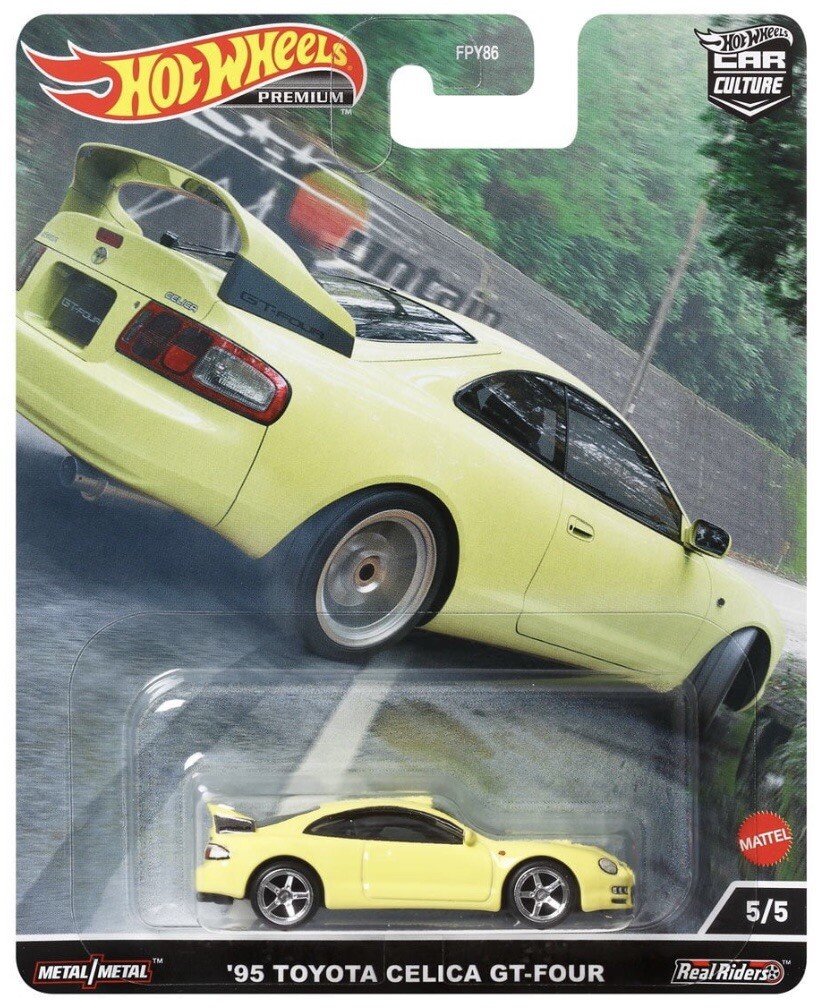 HOT WHEELS '95 TOYOTA CELICA GT-FOUR CAR CULTURE PREMIUM | eBay