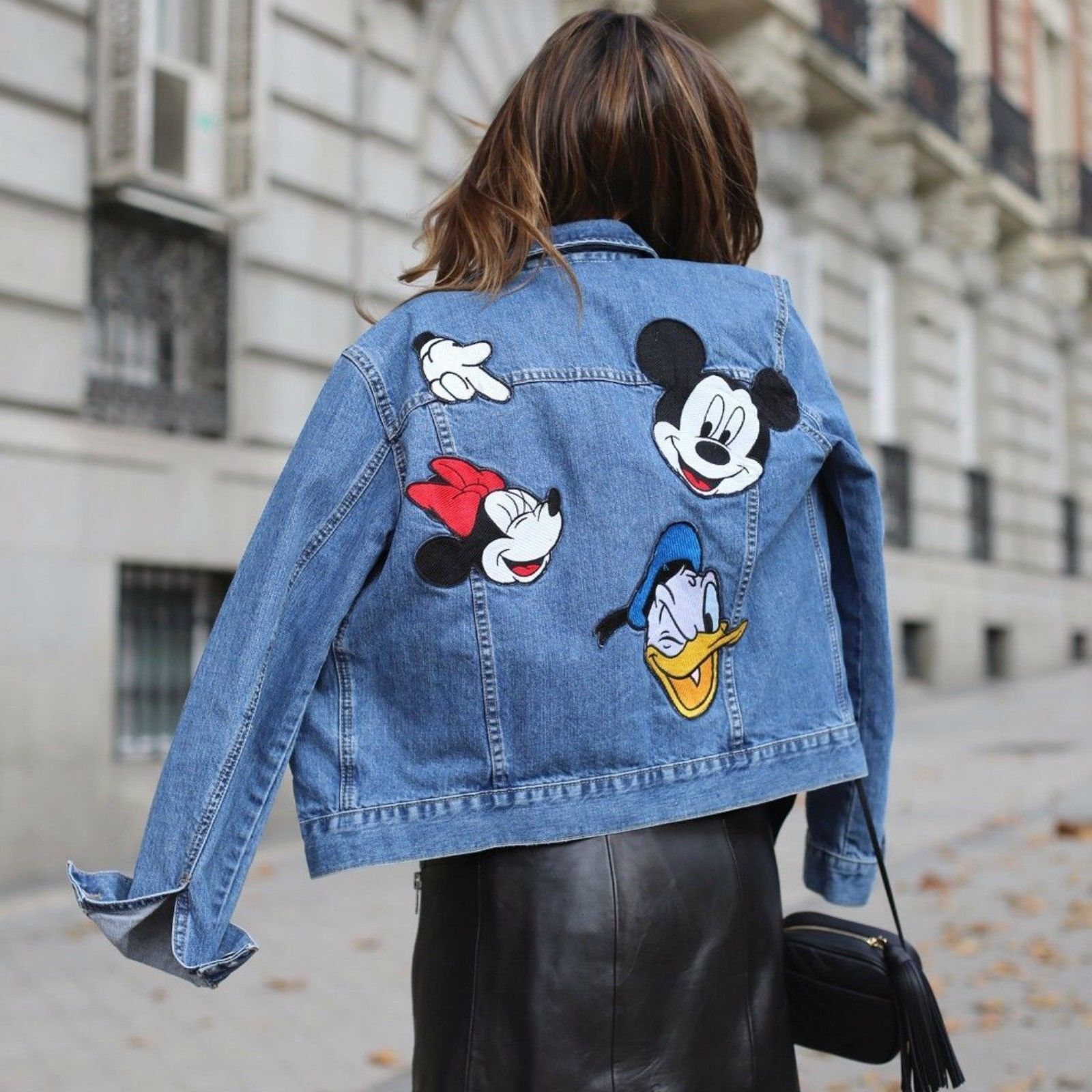 Women's Small Mickey Mouse denim bag I