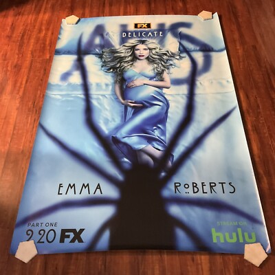 AHS:Delicate *Emma Roberts Season 12 Orig.Series Bus Stop Poster 48x70inches