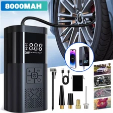 CARSUN Rechargeable Air Pump Tire Inflator Portable Compressor Digital Cordless 