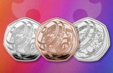 100 Years of the BBC 50p Brilliant Uncirculated Royal Mint 50p Fifty Pence