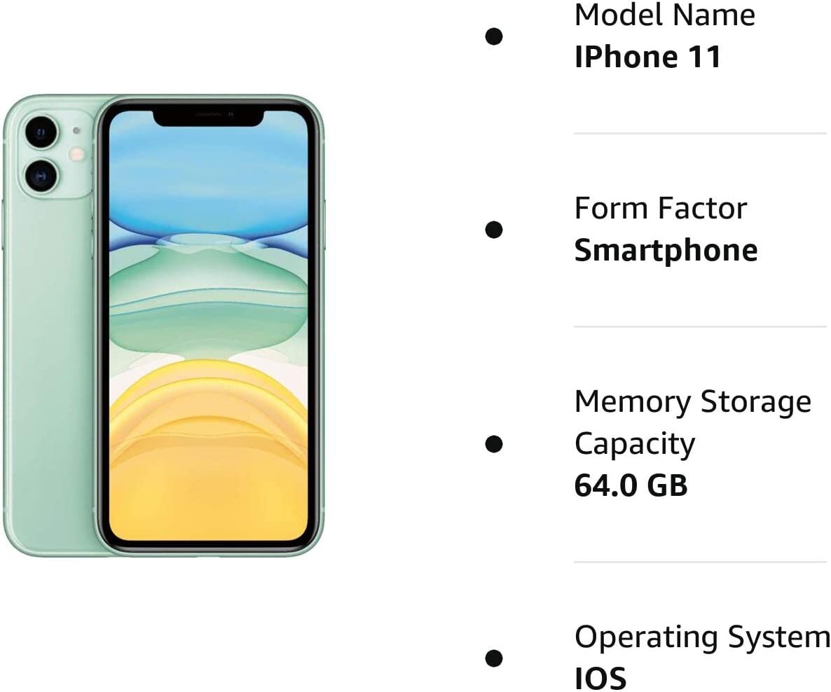 Apple iPhone 11 64/128/256GB - Fully Unlocked - Used Good - (NO