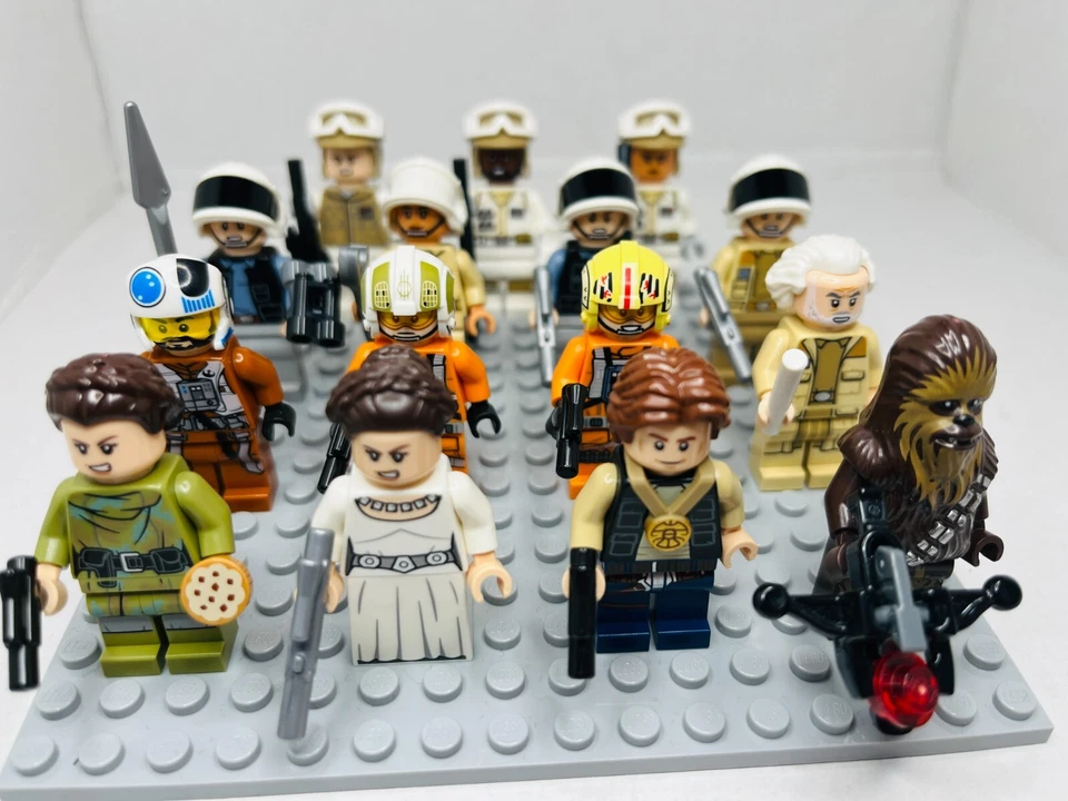 LEGO Star Wars Rebel & Jedi character minifigs | Brand New | Build a Rebel army! - Image 4 of 4