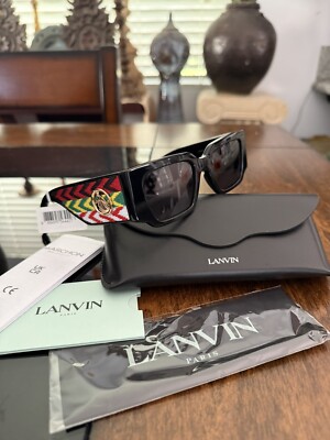 New Lanvin 52mm Rectangle Sunglasses Special Edition Mother  display picture 1