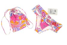 Emilio Pucci 268175 Women's Multi Bikini Bottom Swimwear Size 40