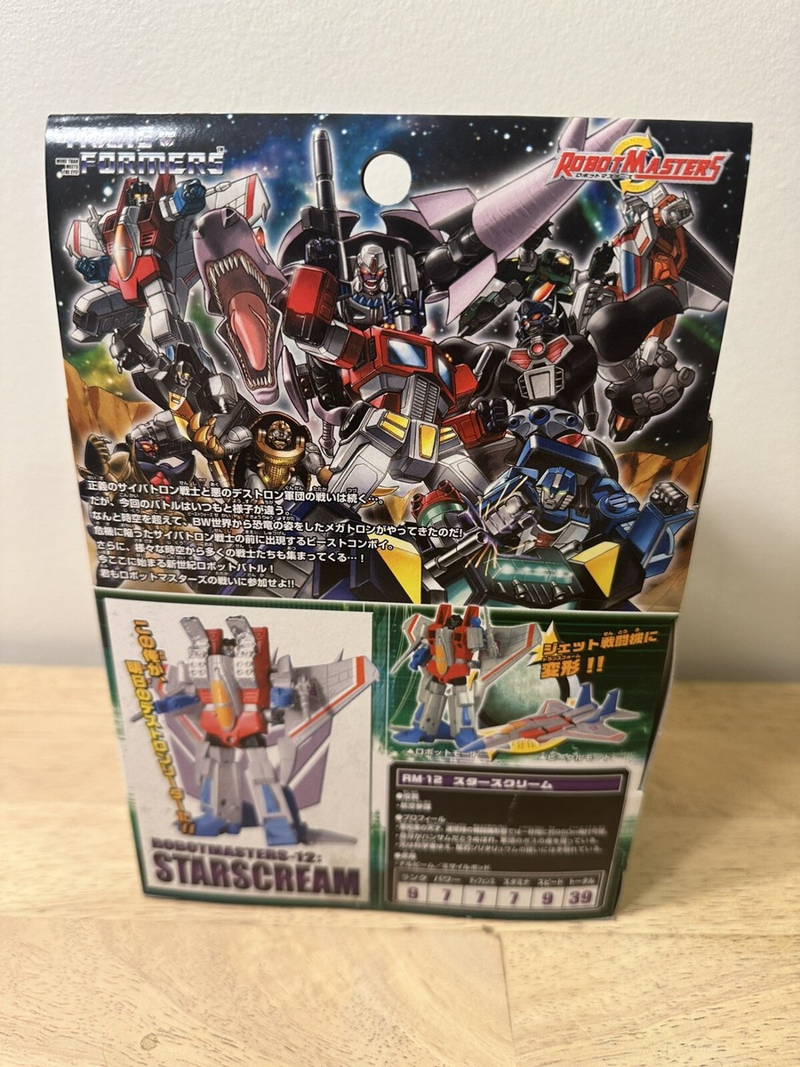 Transformers Robot Masters RM-12 Starscream MISB Takara | eBay