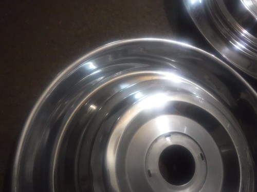 1954,55 Cadillac 15" Hub Caps Used Set of 4 - Picture 12 of 21