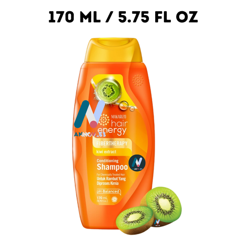 MAKARIZO KIWI 2in1 Shampoo/Conditioner Growth Thick Strengthen Hair Roots 170ml - Picture 22 of 22