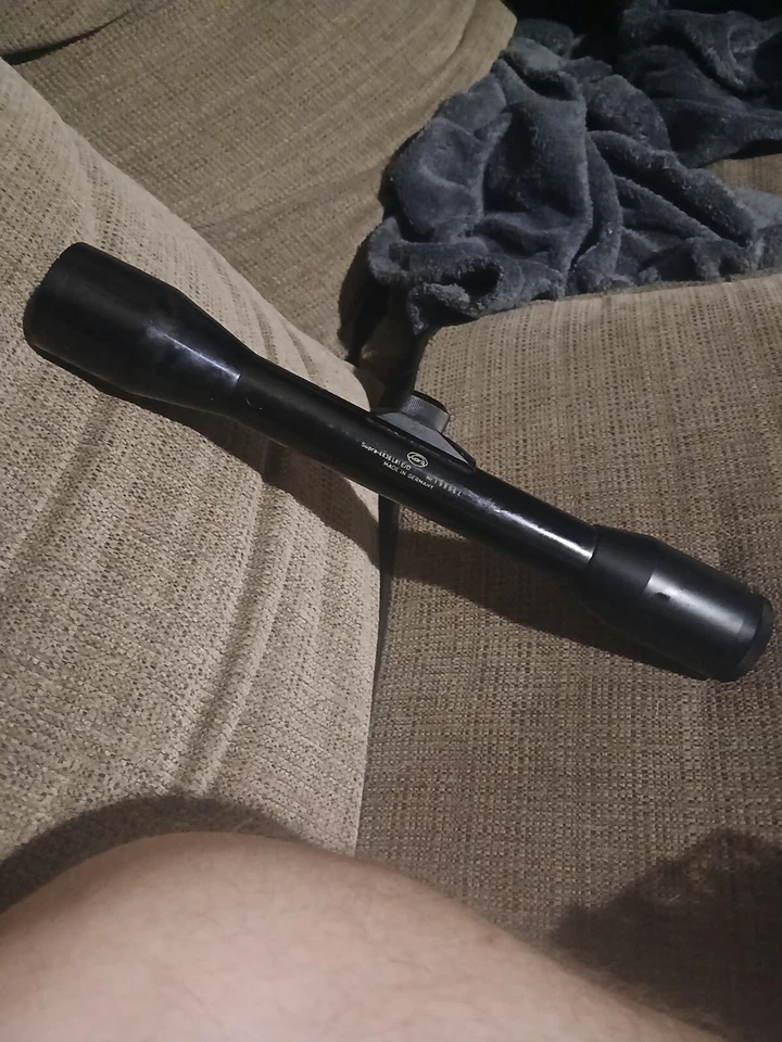 镍 Supra Marburg 4x36 L81 E/D 德国复古可变柱子步枪瞄准镜 — 第 4/4 张图片