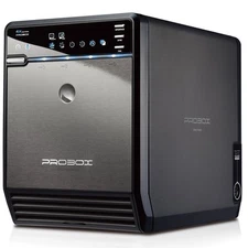 Mediasonic ProBox 4 Bay 3.5 Inch SATA Hard Drive Enclosure - USB 3.0 & eSATA