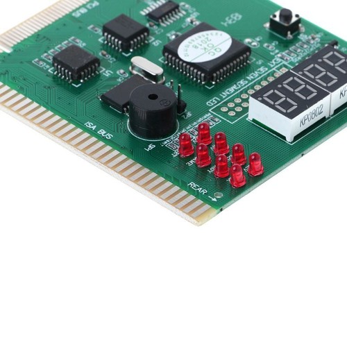 For 4Digit PC Computer Diagnostic Card Motherboard Mainboard POST Tester PCI ISA - Afbeelding 6 van 8