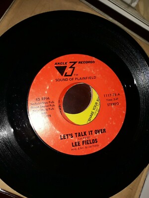 45 giri lee fields everybody gonna give...angle 3 platten original presse