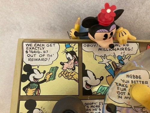 Disney Mickey Donald Goofy Modelo Cómics Hoja Musical Caja Ligera Globo de Nieve - Imagen 6 de 10