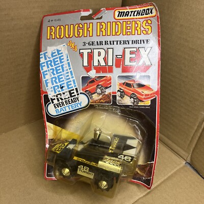 *RAR* Vintage 1983 Matchbox Rough Riders 4x4 Tri-Ex Formula 48 Turbo