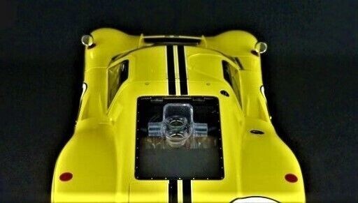 Ford GT40 w/Wire Wheel Rims/V8 Engine/Custom Metal Body 1:12 LARGE SCALE MODEL